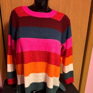 Lane Bryant Striped Women's Sweater